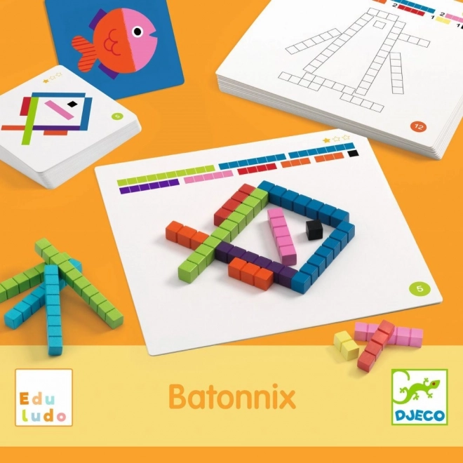 Kreativt spil DJECO Batonnix