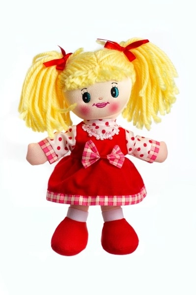 Tjekkisk syngende tøjdukke Lucinka - 30 cm