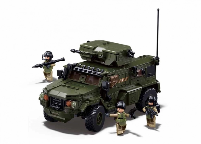 Sluban Model Klodser M38-B1179 Panseret Kampsvogn Haj