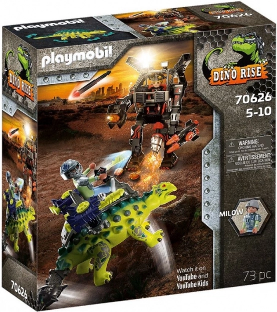 PLAYMOBIL DINO RISE – Saichania: afværgning af angreb