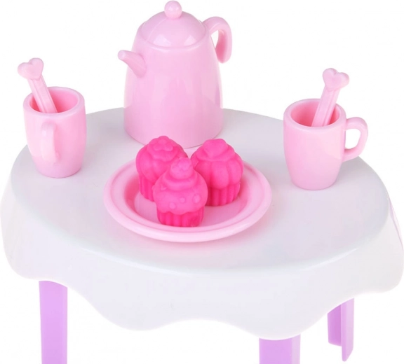 Komplet teselskab i én æske