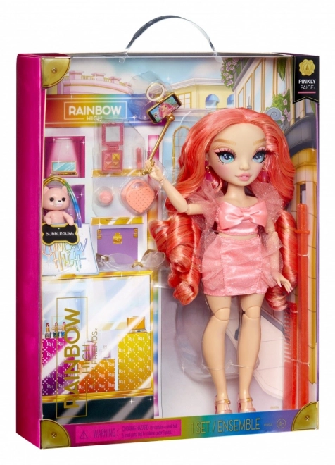 Rainbow High Nye Venner Mode-dukke - Pinkly Paige Pink