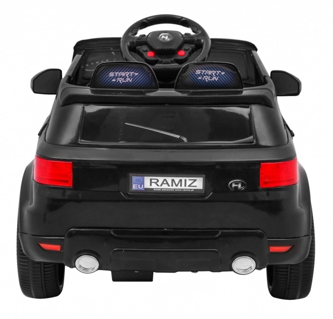 Elektrisk bil Land Rapid Racer sort