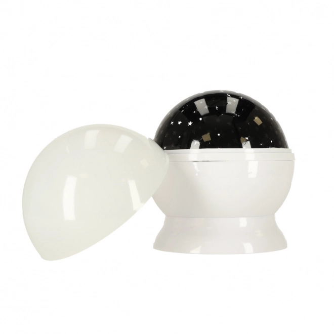 Stjernenatlampe – Hvid