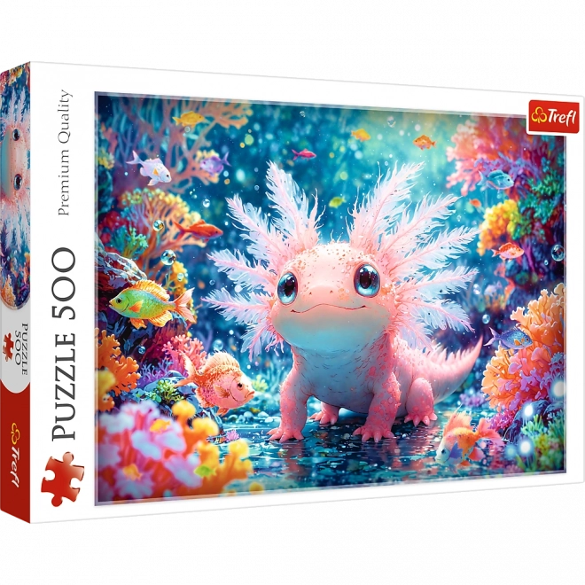 Puslespil 500 brikker – axolotl Trefl