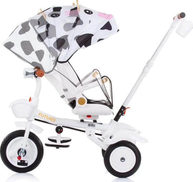 CHIPOLINO Trehjulet cykel med tag Futuro 2i1 Ko