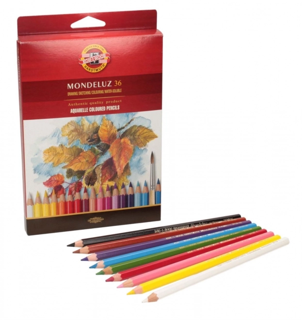 KOH-I-NOOR Akvarel farveblyanter Mondeluz 3719 - 36 stk