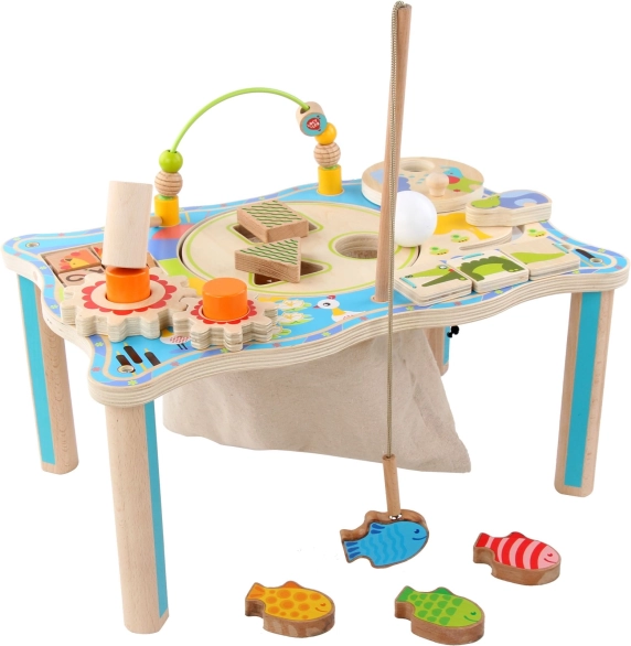 træ multifunktionelt bord LUCY & LEO ekspedition i junglen