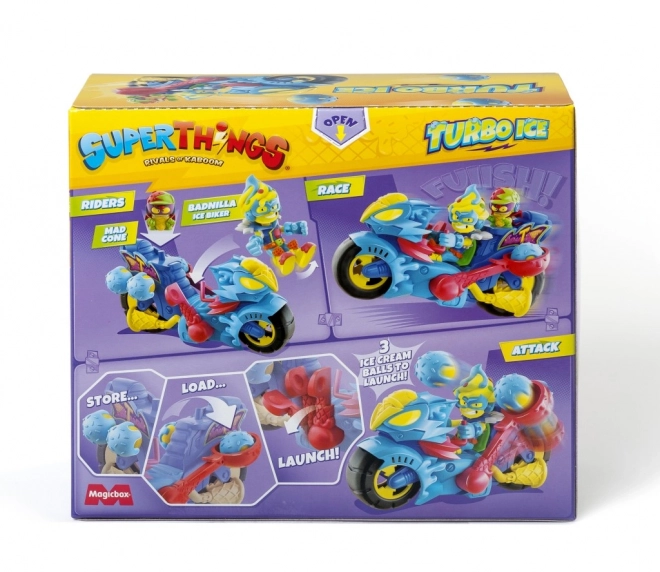 Superthings med turbo motorcykel turbo is