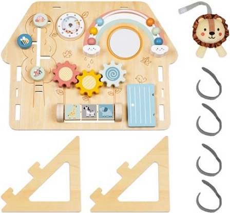 Aktivitetsbræt Løveungens hus fra 2Kids Toys