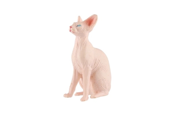 Plastfigur af hund og kat - blandede arter