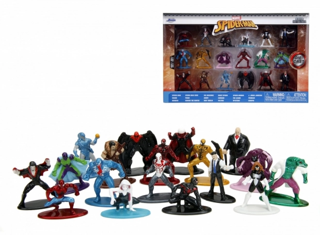 Spider-Man metalfigurer 18-pak version 9