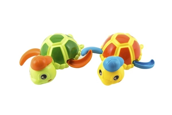 Plastisk optrækkelig skildpadde til vandet