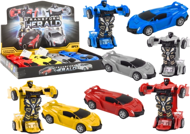 Auto Robot 2-i-1 Transformation Sportsvognskørsel
