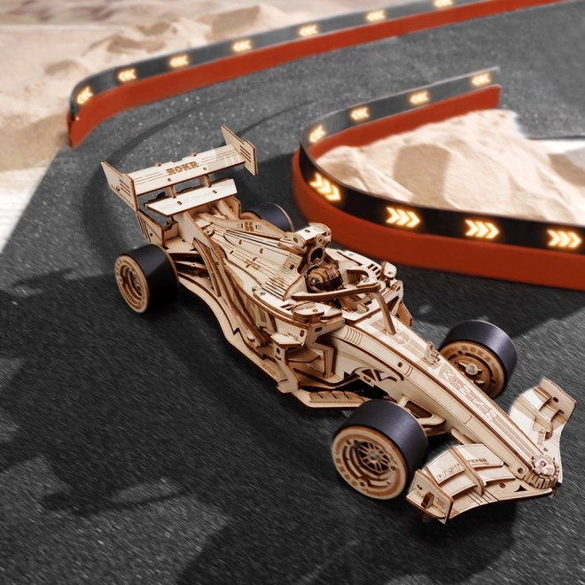 RoboTime 3D træpuslespil Racerbil