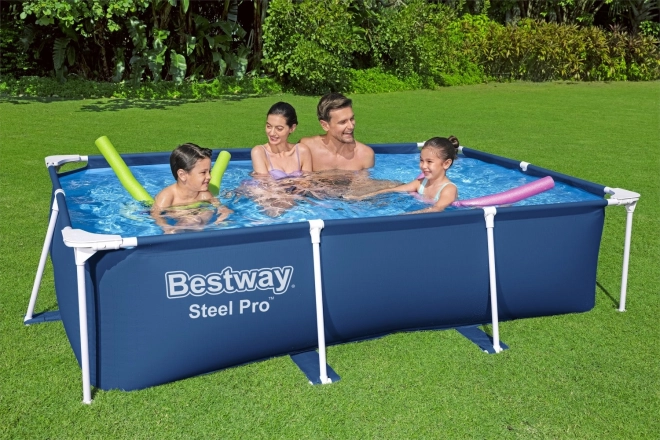 DeluxeJr Steel Pro Rack Pool 259x170x61 BESTWAY til haven
