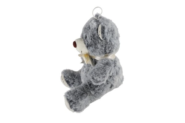 Plys bamse med sløjfe
