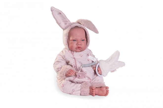Antonio Juan 80110 SØD REBORN FØDT - realistisk dukke baby med blødt stofkrop - 40 cm