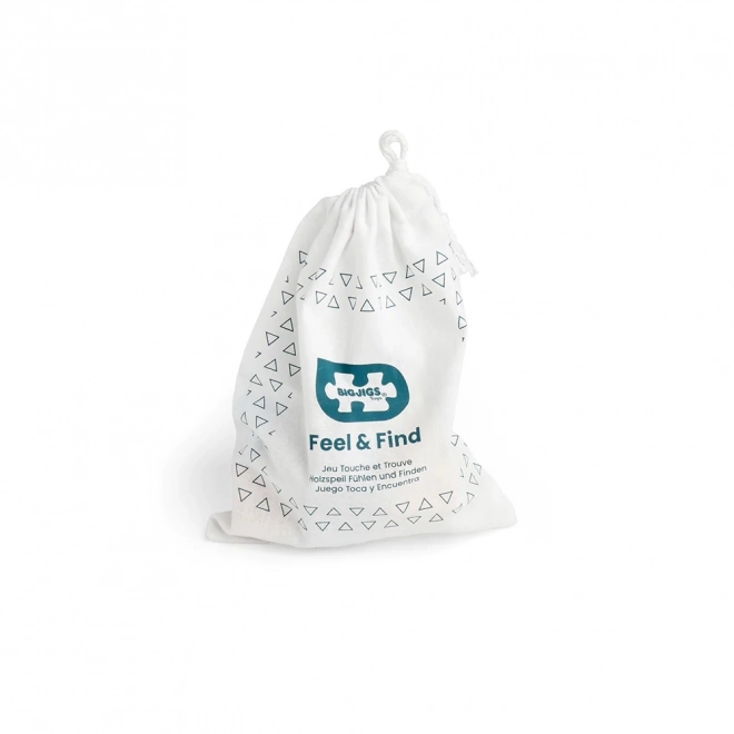Bigjigs Toys Hmatej og Find Montessori spil