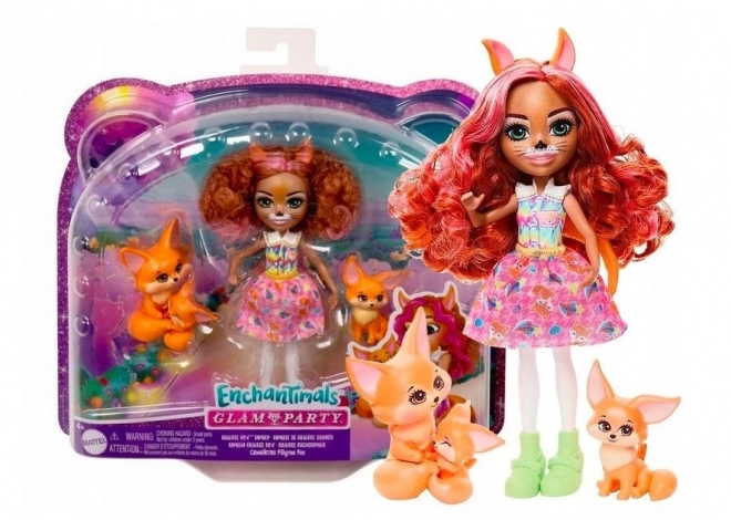 Enchantimals Filigree Fox med rævefamilien