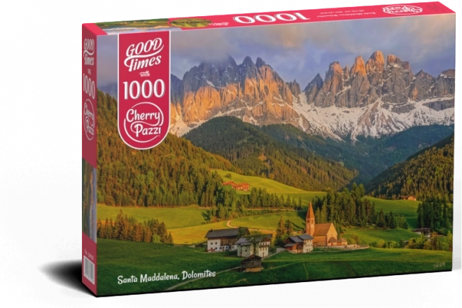 Puslespil Santa Maddalena Dolomitterne 1000 brikker