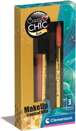 Læbesæt CRAZY CHIC TEEN Tropical Vibe – gloss og blyant
