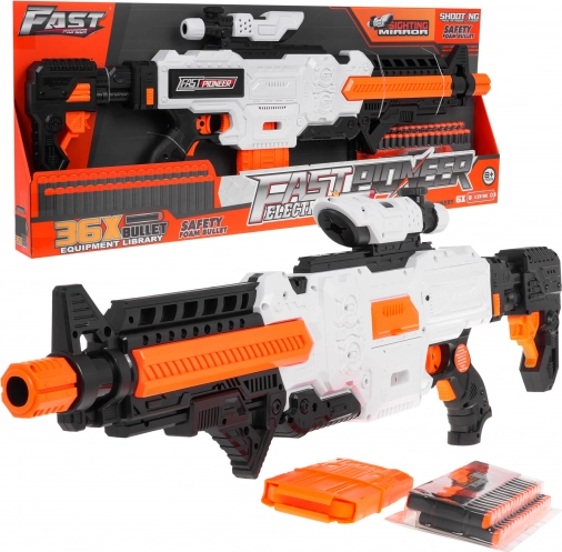 Skumblaster Fast Pioneer til børn 8+ med sigte, magasin og 36 skud