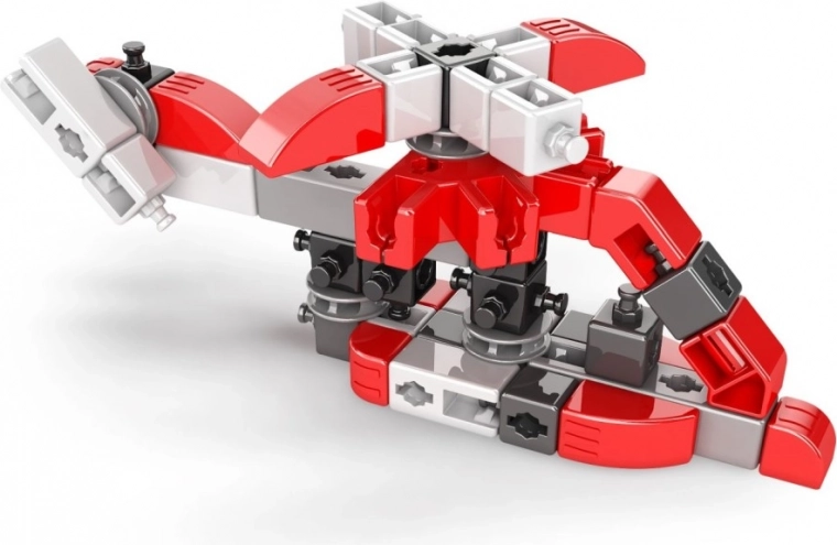 Interaktiv 3D-bygning i Engino kidCAD-appen