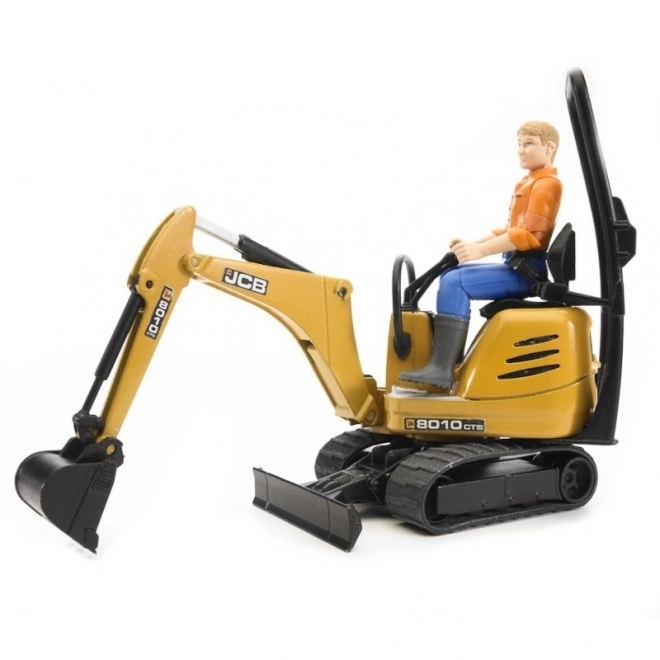 Legetøjssæt Bruder SUV og JCB minigraver med trailer