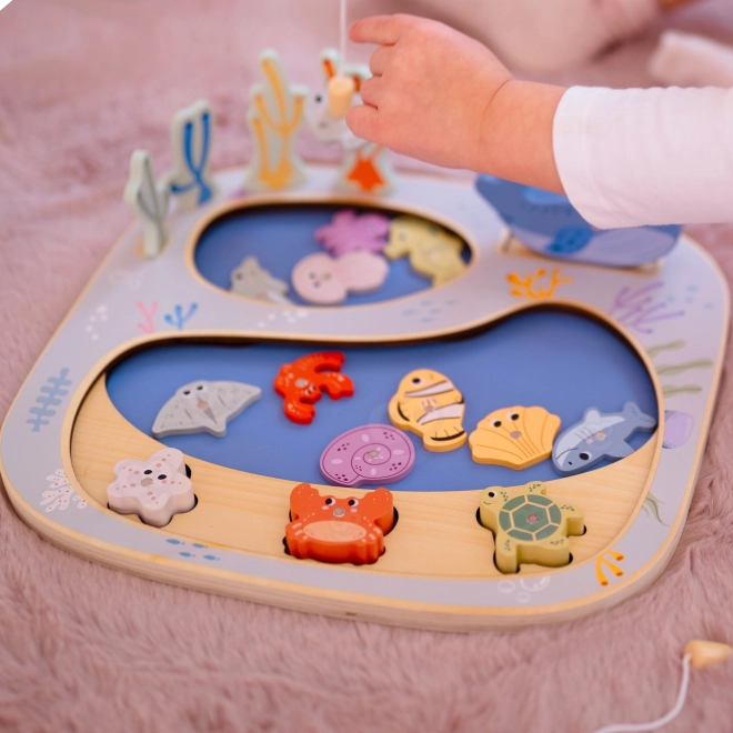 Fiskespillelegetøj Tooky Toy Montessori