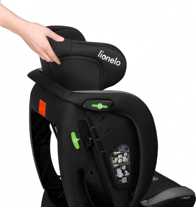 Autostol Lionelo Aart i-Size Grå Grafit