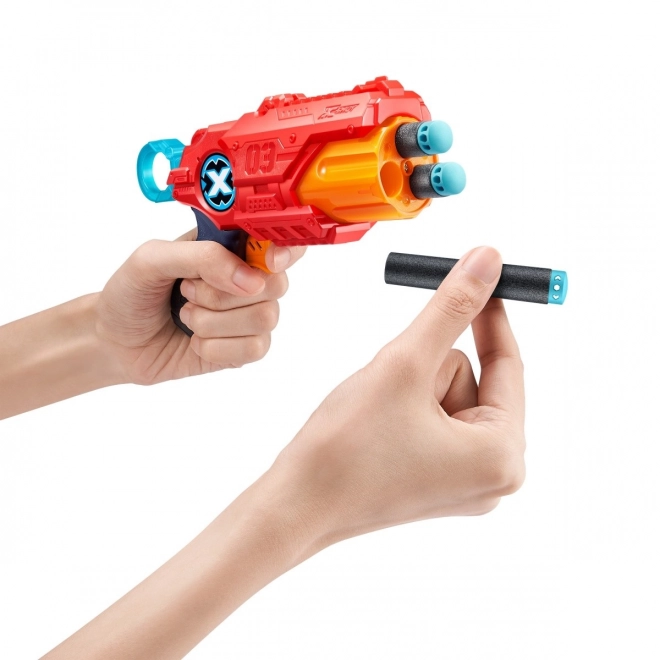 ZURU X-SHOT EXCEL MK 3 dobbelt pakke med roterende trommel og 16 patroner