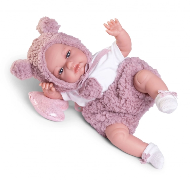 Antonio Juan 70361 TONETA - realistisk dukke baby med speciel bevægelsesfunktion og blødt stofkrop - 34 cm