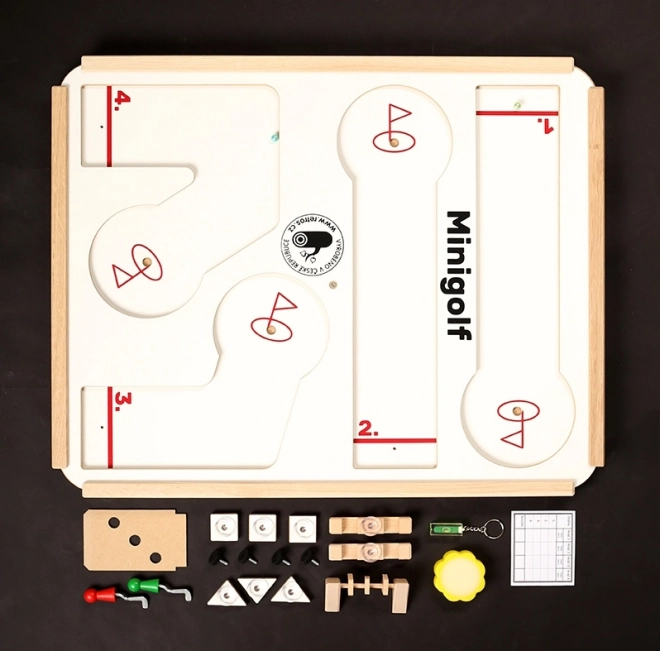 Bordtræ minigolf