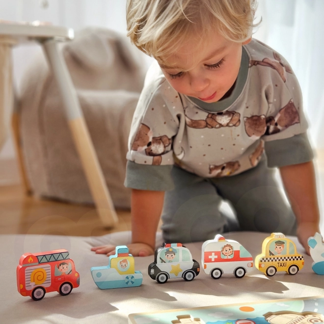 Træpuslespil Montessori by