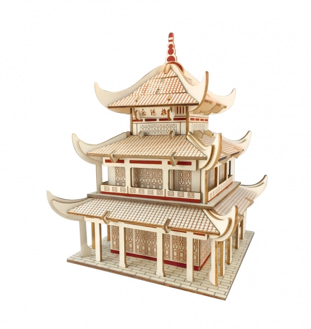 Træ 3D-puslespil Yueyang Tårn