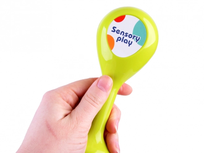 Sæt af musikinstrumenter tromme maracas