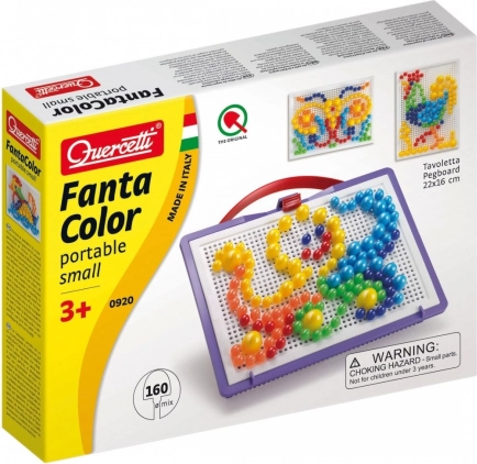 Quercetti Fantacolor bærbar mosaik for børn