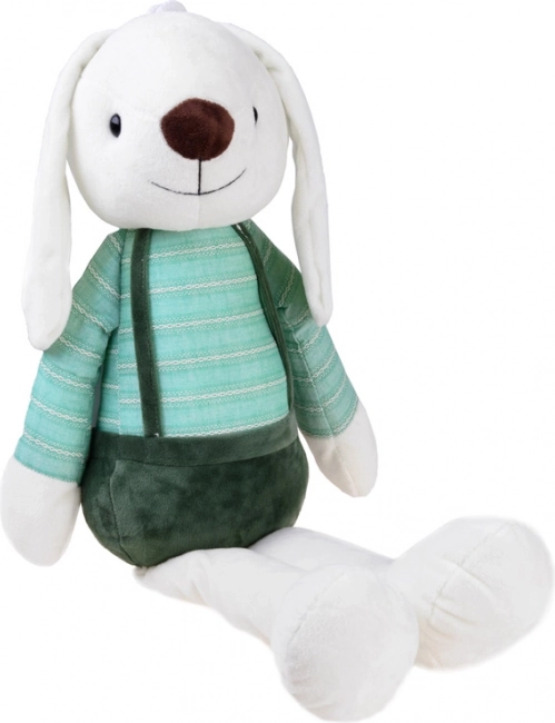 Plysset kaninunge i selebukser 60 cm – Kanin