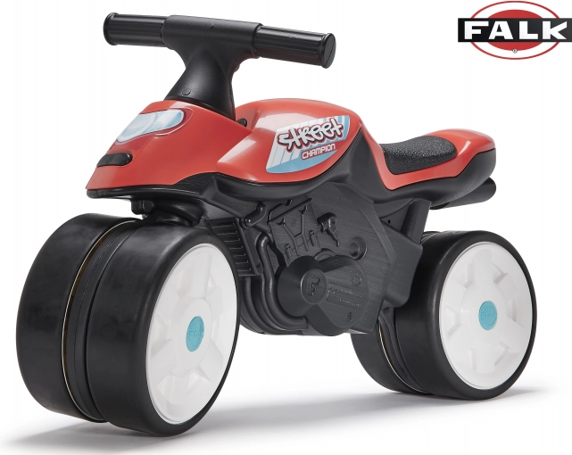 Falk løbecykel Baby Moto Team Bud Racing rød