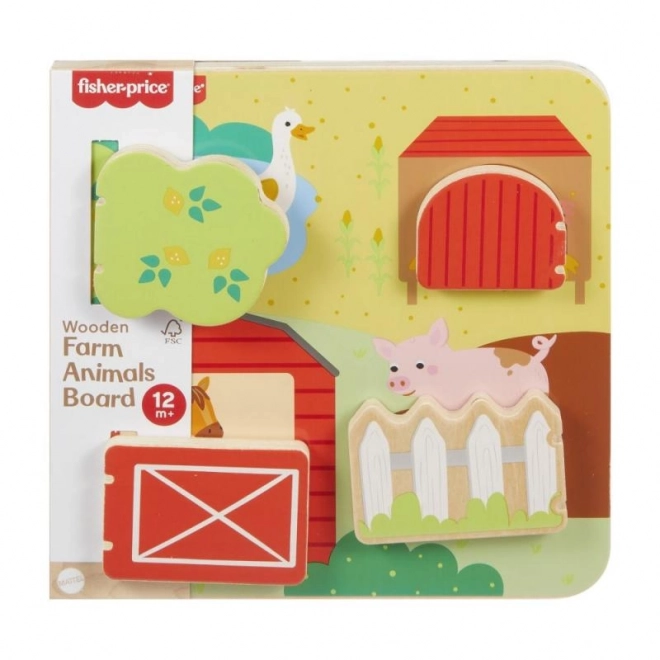 Fisher-Price Træleg gemmeleg med dyr