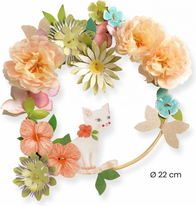 Blomsterring Dalia til samling - DIY fra Djeco