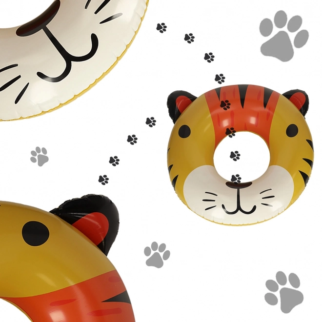 Oppustelig svømmebrød Tiger