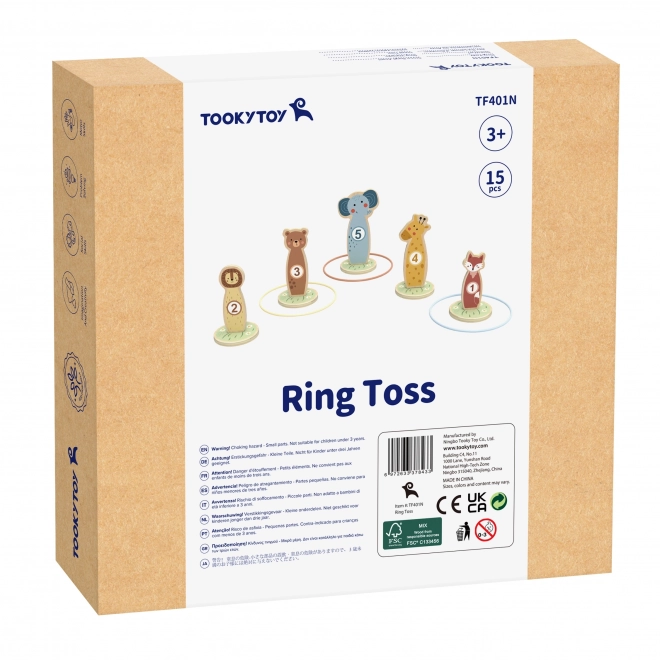 Træspil for præcision med ringe Tooky Toy