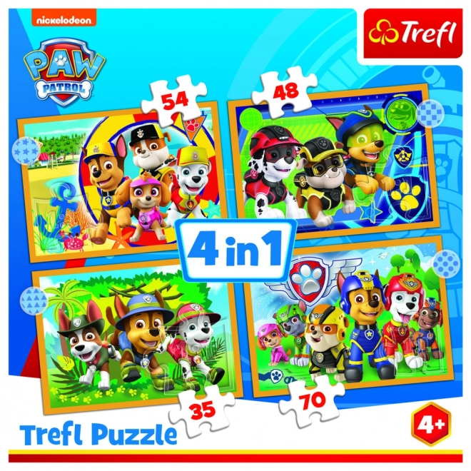 Puslespil Paw Patrol Ferie