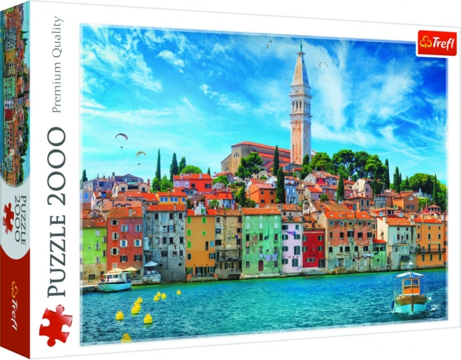 Puslespil 2000 brikker Rovinj Kroatien
