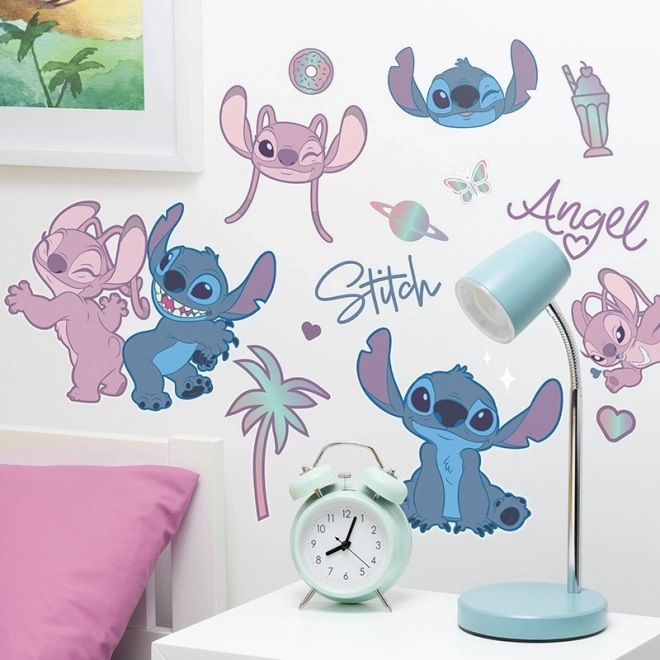 Vægklistermærker med Stitch