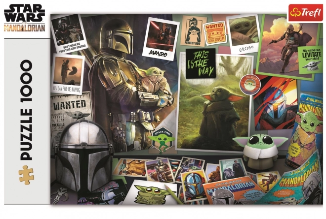 Puslespil 1000 stykker Grogu Mandalorian Kollektion
