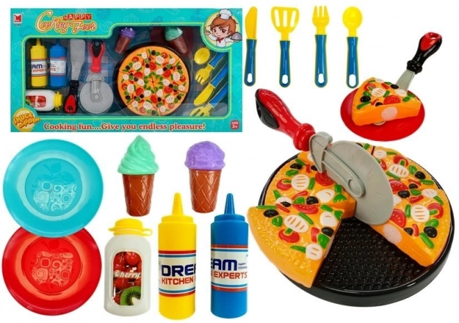 Sæt is Fast Food Pizza 20 stykker