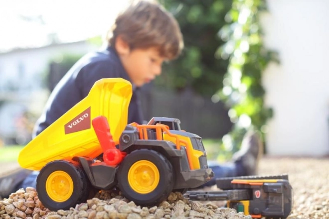 Volvo legetøjs dumper med lys og lyde